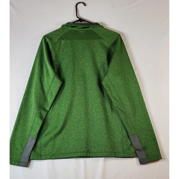 The North Face Mens Lightweight Full Zip Fleece Jacket Green L Green - Picture 4 of 5